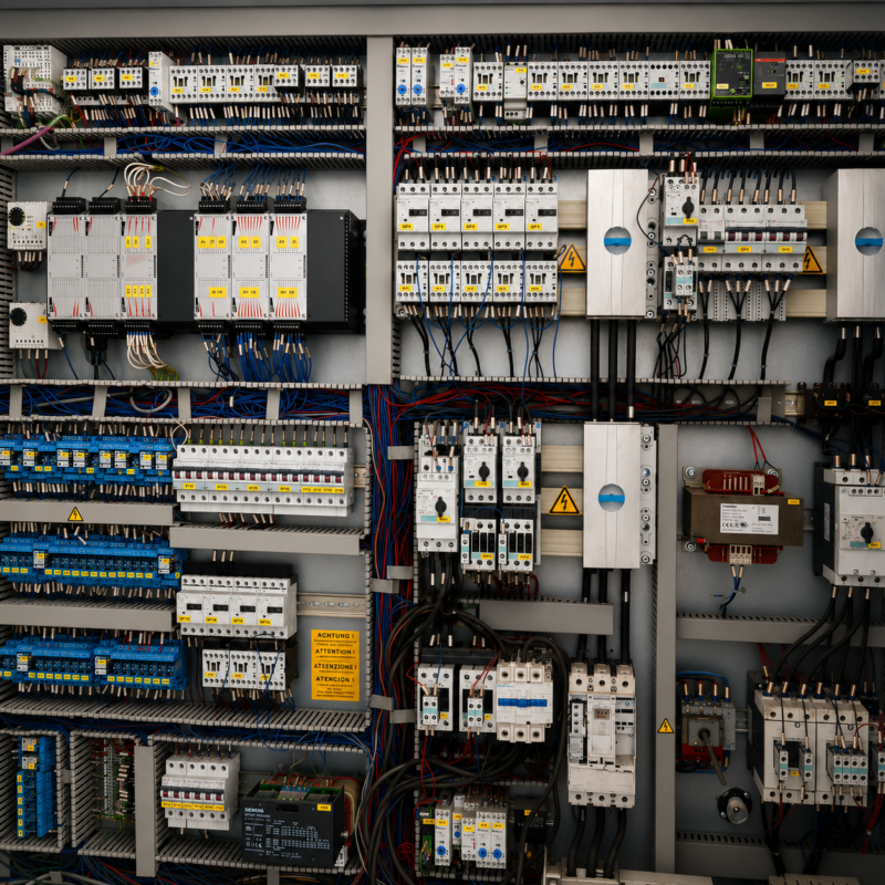 Diagnostic et maintenance d’une armoire électrique industrielle complexe